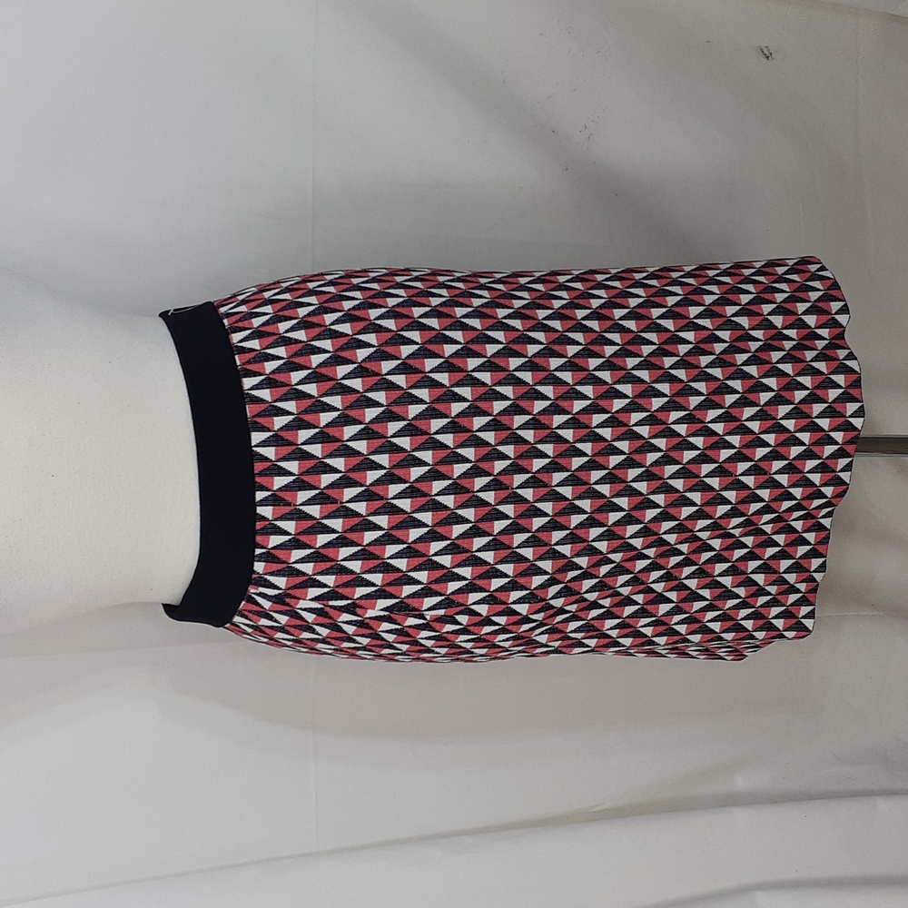 Kate Spade black blue orange and white blouse and matching skirt - Picture 6 of 9